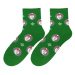 Bratex 2988 X-Mass Socks Women's 36-41 green d-033