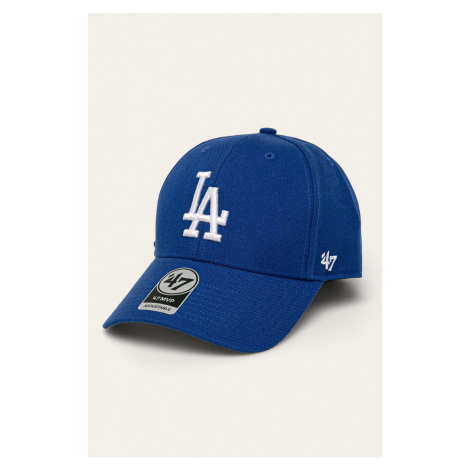 47 brand - Čiapka MLB Los Angeles Dodgers B-MVP12WBV-RYG