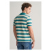 POLOKOŠEĽA GANT HEAVY WASHED STRIPED POLO OCEAN TURQUOSIE