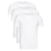 Pánské tričko model 15890074 100 3pk bílá bílá/tisk L - Calvin Klein