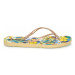 Desigual FLIP FLOP TROPICUBAN Zlatá