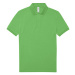 B&amp;C Unisex polo tričko PU424 Apple Green