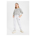 DEFACTO Girls&#39; Printed Jogger Sweatpants