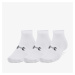 Under Armour Essential Low Cut Socks 3-Pack White