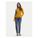 Vero Moda Sveter Care 10136644 Oranžová Regular Fit