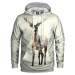 Aloha From Deer Unisex's Lonely Red Deer Hoodie H-K AFD1052