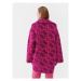 Pinko Prechodný kabát 101573 A116 Ružová Regular Fit