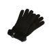 UGG Prstové rukavice 'Shorty Glove with leather trim'  čierna