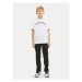 Jack&Jones Junior Tričko Caleb 12258924 Biela Relaxed Fit