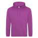 Just Hoods Unisex mikina s kapucňou JH001 Magenta Magic