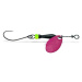 Jigovkycz rotačka classic barbless fluo pink (black/chartreuse body) - 0