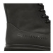 Calvin Klein Jeans Členková obuv Chunky Combat Laceup Boot Rub YW0YW01066 Čierna