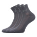 Ponožky VOXX Fredy tmavosivé 3 páry 108595