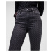 Nohavice Karl Lagerfeld Kl Monogram Skinny Denim Pants Šedá