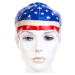 Plavecká čiapka mad wave usa swim cap modro/červená