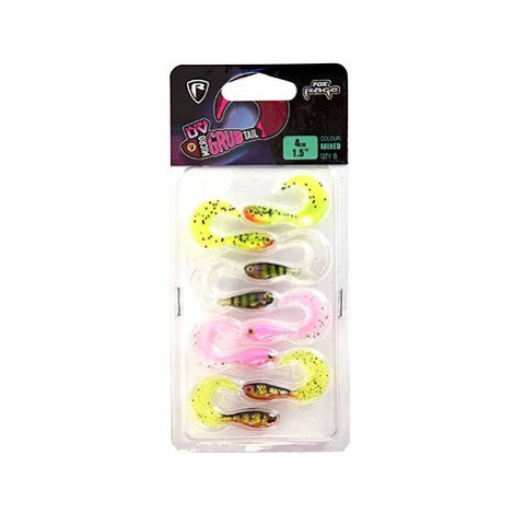 FOX Rage Micro Grub Tail Ultra UV 4 cm Mixed Colours 8 ks