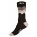 Litex Dizajnové ponožky 9A018 šedá