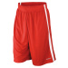 Spiro Pánske šortky na basketbal RT279 Red
