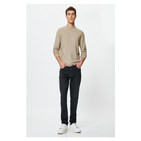 Koton Men's Beige Sweater