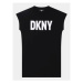 DKNY Každodenné šaty D32898 S Čierna Regular Fit