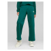 Dark Green Womens Shortened Sweatpants Puma ESS+ - Women