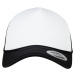 Foam Trucker Cap Curved Visor blk/wht/blk