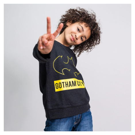 SWEATSHIRT COTTON BRUSHED BATMAN