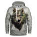 Forest Wolf Hoodie HK model 18092438 Grey XXXL - Aloha From Deer