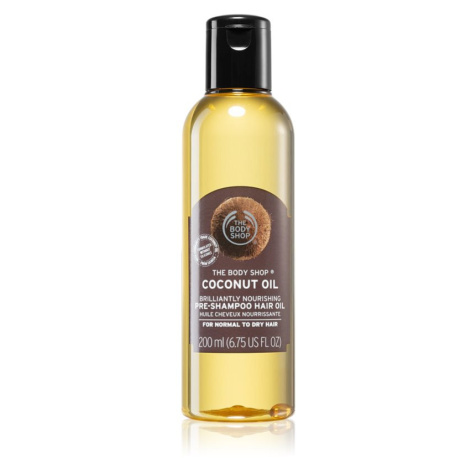 The Body Shop Coconut Oil vyživujúci olej na vlasy