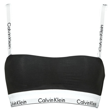 Calvin Klein Jeans  LIGHTLY LINED BANDEAU  Športové podprsenky Čierna