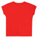 Abercrombie & Fitch Tričko  červená / biela