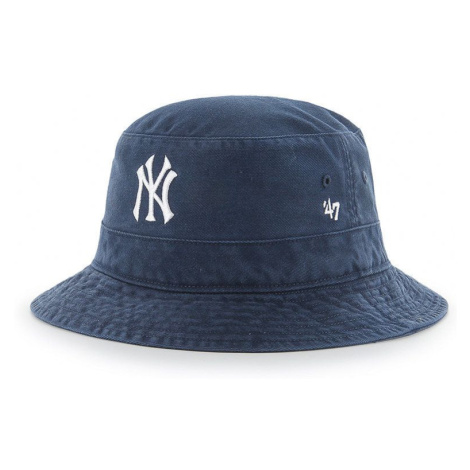 Klobúk 47brand MLB New York Yankees tmavomodrá farba, bavlnený 47 Brand