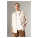 DEFACTO Regular Fit Cotton Long Sleeve Shirt Jacket