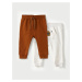 LC Waikiki 2-Piece Baby Boy Trousers With Elastic Waist