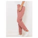 Pink corduroy trousers CAMAIEU - Women