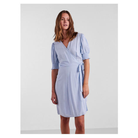 Light Blue Women's Wrap Dress Pieces Tala - Women's