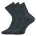 Boma Viktorka Dámske ponožky s extra voľným lemom - 3 páry BM000000624700100354 tmavo šedá