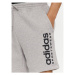 Adidas Športové kraťasy All SZN Fleece Graphic Shorts IC9796 Sivá Regular Fit