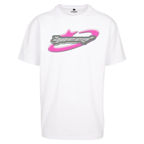 White T-shirt with Speed logo mister tee