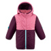 Detská hrejivá lyžiarska bunda 500 Warm Lugiklip fialovo-ružová