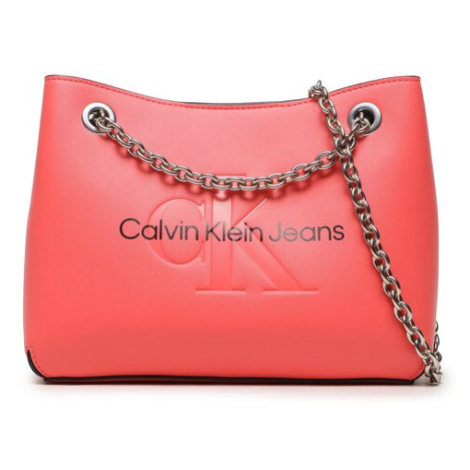 Calvin Klein Jeans Kabelka Sculpted Shoulder Bag 24 Mono K60K607831 Ružová