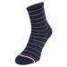 Tommy Hilfiger WOMEN SHORT SOCK 2P PREPPY Dámske ponožky, tmavo modrá, veľkosť
