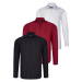 TRIPLE SET G726 DEWBERRY SHIRT-BLACK-WHITE-BURGUNDY