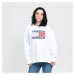 TOMMY JEANS W Oversized Floral Crewneck White