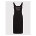 DKNY Sport Letné šaty DP2D4646 Čierna Slim Fit