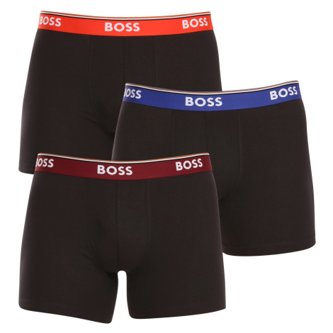 3PACK pánske boxerky BOSS čierné (50499441 972) Hugo Boss