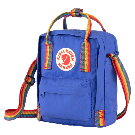 Taška cez rameno Fjällräven Kånken Rainbow Sling Farba: modrá