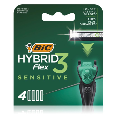 BIC FLEX3 Hybrid Sensitive náhradné žiletky