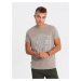 Ombre Men's printed cotton t-shirt