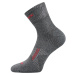 Voxx Patriot B Unisex športové ponožky BM000000578500101561 tmavo šedá melé